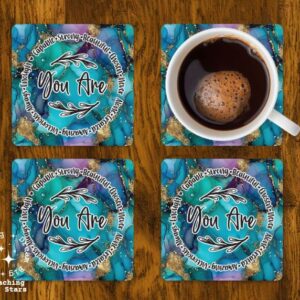 You Are Coaster Set - Marble